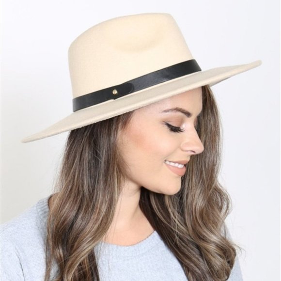 BEST SELLER Wide Brim Fedora Hat - Picture 1 of 8